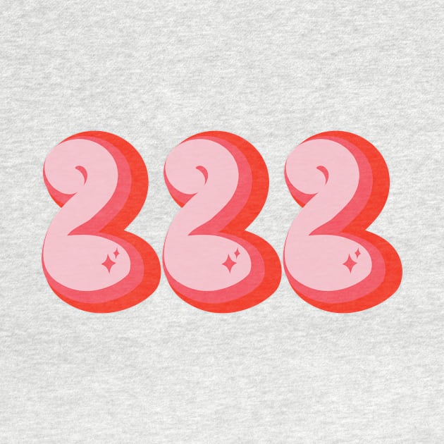222 Angel Number by groovyfolk